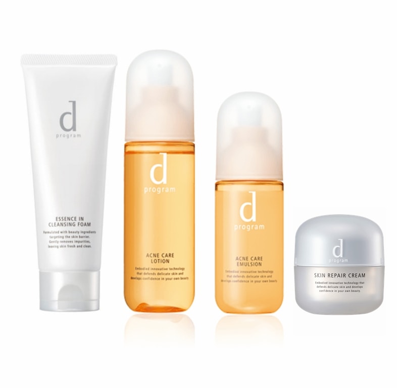 D PROGRAM Acne Care Lotion(125mL)+Emulsion(100mL)+ Moisturizing