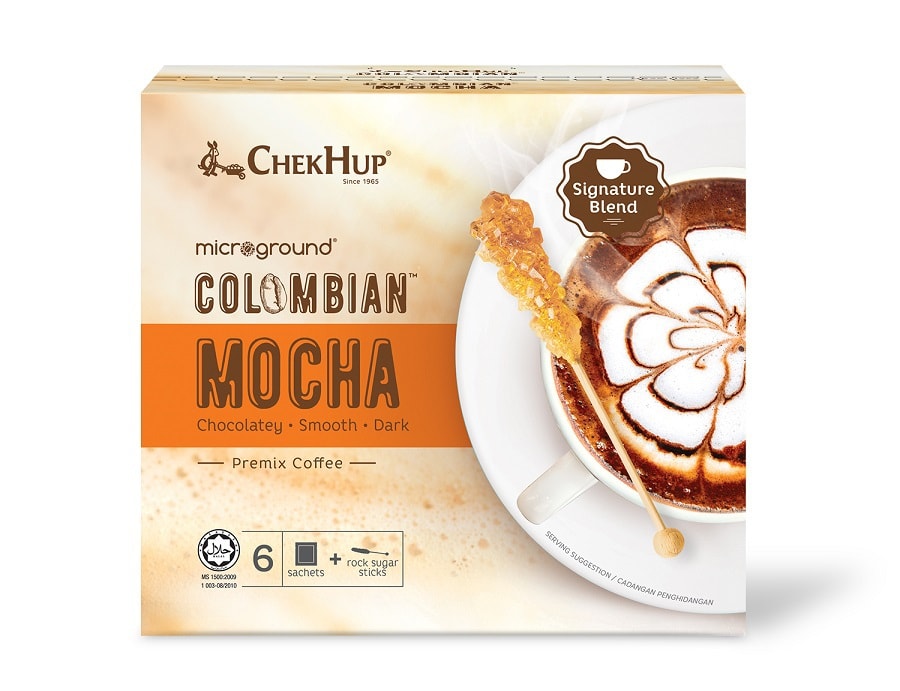 【马来西亚直邮】马来西亚 CHEK HUP 泽合 哥伦比亚微磨摩卡咖啡 6包入