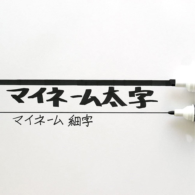 【日本直邮】Sakura樱花 姓名笔双头粗 永久记号笔 油漆记号笔