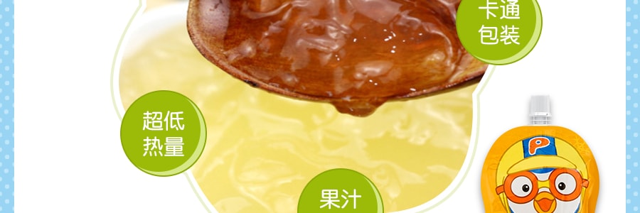 韓國PORORO 魔芋果凍 熱帶水果口味