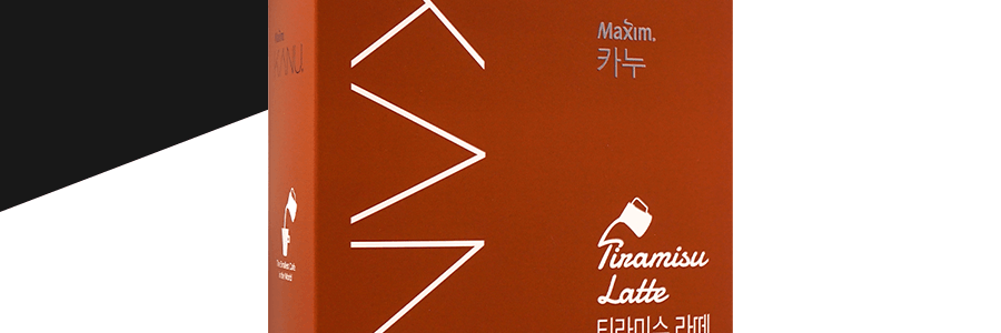 韩国MAXIM KANU 提拉米苏拿铁咖啡 415.2g 24包入【新品首发】机智的医生生活同款 孔侑款 张基龙同款