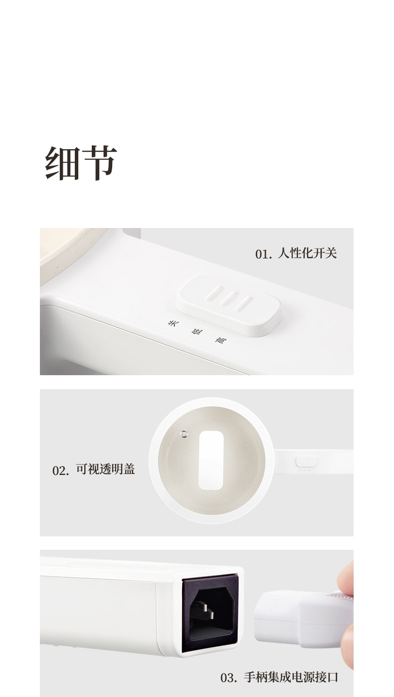 Electric Hot Pot Multifunctional Mini Cooker 1.5 Qt Capacity Ideal For Home 100~120V Wide Voltage