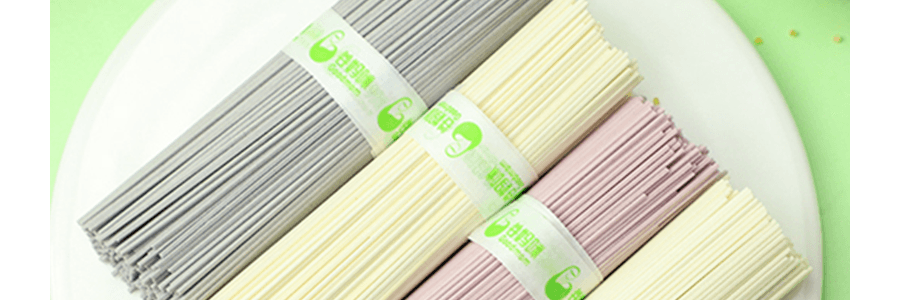 穀媽咪 7:4 多彩雜糧麵 280g 營養掛麵紫薯黑米小米山藥麵條