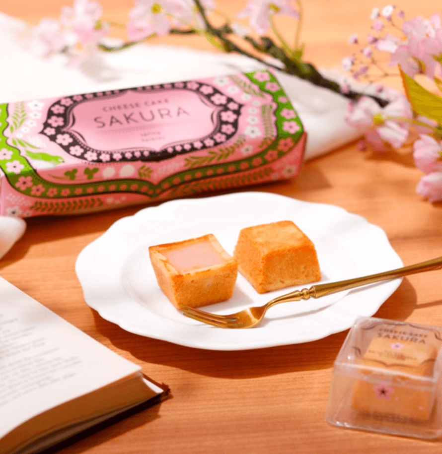 【日本直邮】shiseido 资生堂最新春季限定樱花芝士蛋糕节日糕点3个一盒