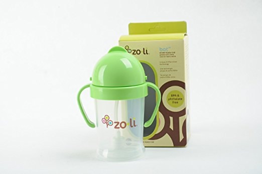 BOT Straw Sippy Cup - Green 6 oz