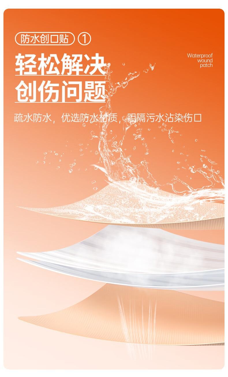 【中国直邮】 云南白药 泰邦 防水创口贴 10片*6盒