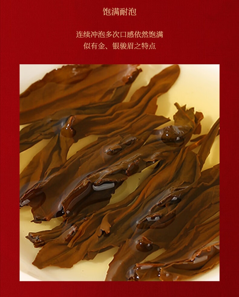 正山堂 宋风雅韵骏眉红 特级正山小种红茶茶叶礼盒装  送礼佳品 100g (不含礼品袋)