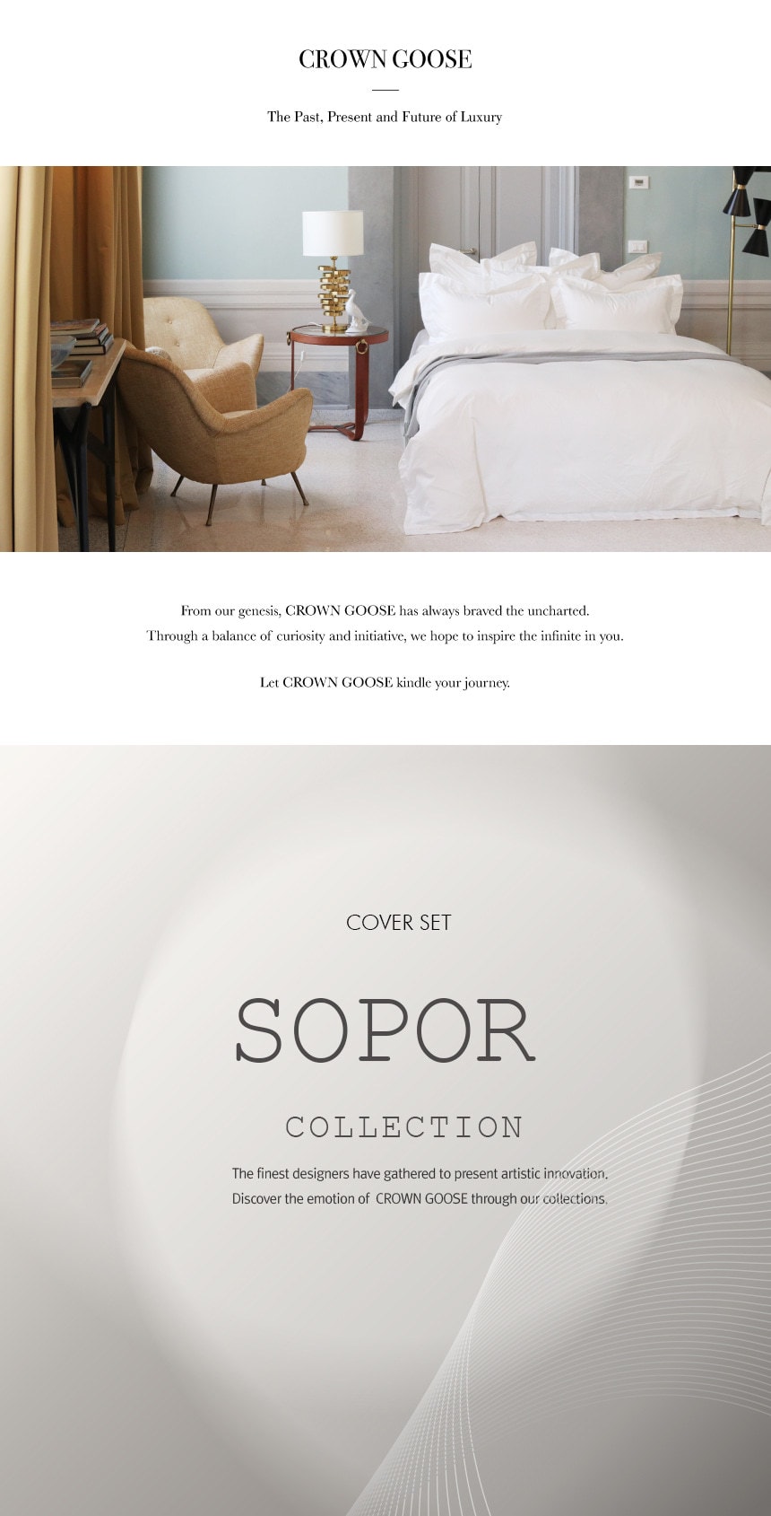 Luxurious Duvet Cover Set Premium 100% Cotton 100S (500 TC) - Sopor Collection #White King Size