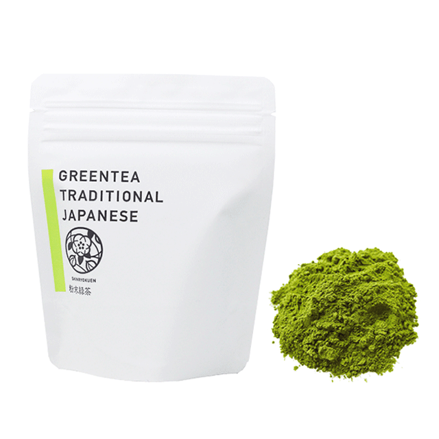 【日本直郵】 日本 新綠園 粉狀綠茶粉 50g