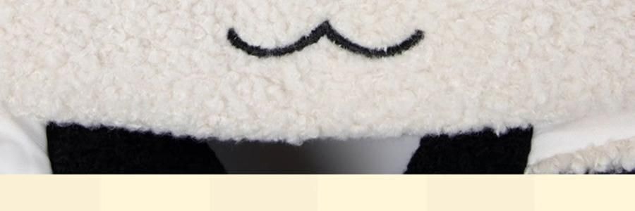 THE BEAST野兽派 旅行小憩套装 毯子帆布袋颈枕 熊猫嘭嘭PANDA POMPOM 