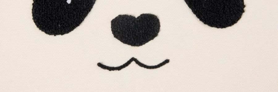 THE BEAST野兽派 旅行小憩套装 毯子帆布袋颈枕 熊猫嘭嘭PANDA POMPOM 