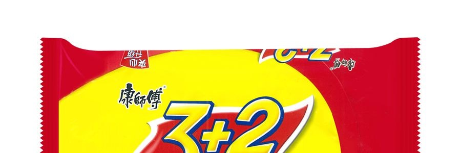 康師傅 3+2蘇打夾心餅乾 香草巧克力口味 三連包 375g