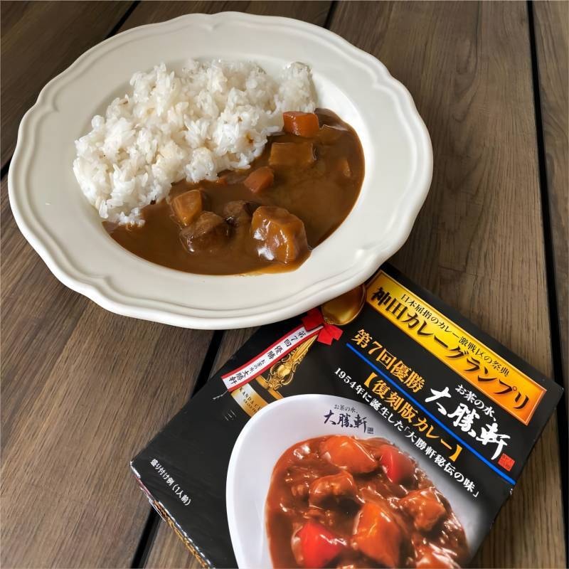 【日本直邮】日本 S&B 神田系列 人气名店 大胜轩 复刻版咖喱  1人份 200g