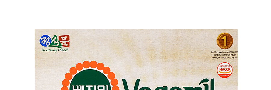 韓國Dr.chung's food 杏仁核桃豆奶 190ml*16盒