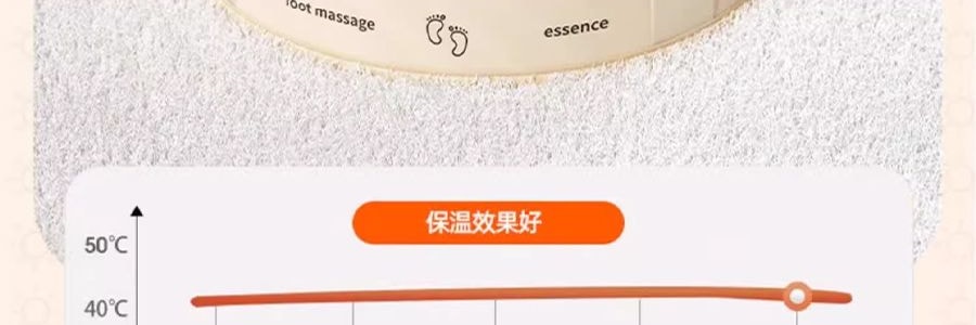 乐享PLUS 便携式可折叠泡脚桶 带盖 31*37cm