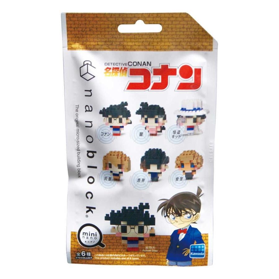 【日本直邮】Nanoblock 名侦探柯南迷你积木03盲盒-单个