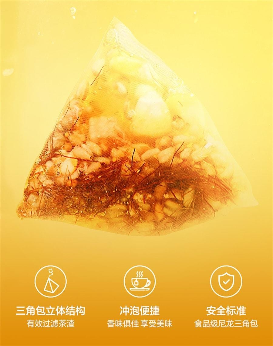 【中国直邮】 孕味食足 玉米须茶 专孕妇用可以能喝的养生茶包 祛利水肿湿苦荞麦茶 120g/盒