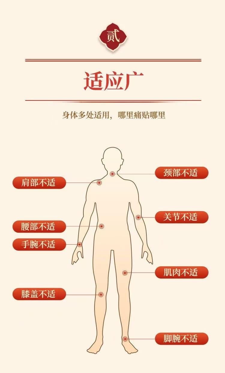 奇正藏药 伤湿止痛膏 6贴装 藏药疗效显著 祛风湿 活血止痛 易粘撕 材质好
