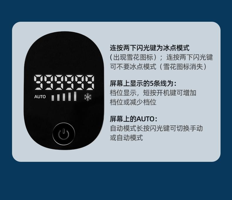 【中国直邮】 晶雅家 IPL冰点脱毛仪器家用胡子腋下私处全身去毛电动冰感激光脱毛器 冰雾蓝色 一套装