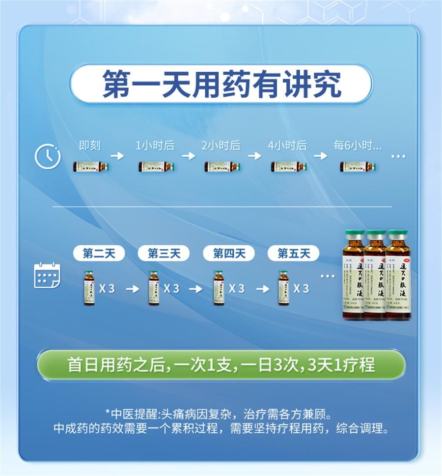 Tongtian Oral Liquid 6 bottles per box