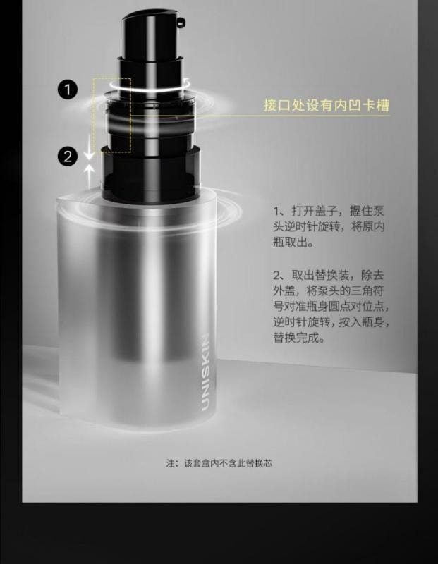 【中國直郵】 優時顏 黑引力精華套盒 雙A醇雙肽抗氧緊緻抗衰 改善毛孔法令紋 30g送5g小樣