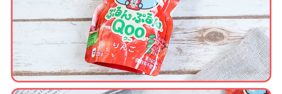 日本版可口可樂 美汁源 酷兒 吸果凍飲料 蘋果口味 125g