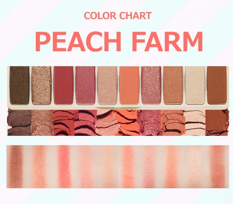 [韩国直邮] ETUDE HOUSE 眼影盘综合彩盘 #Peach Farm