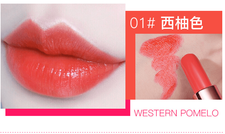 [中国直邮]莉兹LEEZI 璀璨星光魅色唇膏 滋润保湿 抖音快手小红书同款 网红唇膏口红 正红色 单支装