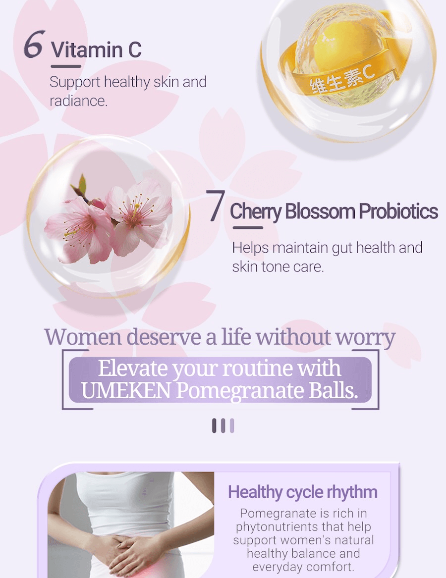 日本 UMEKEN 【 新升等】石榴濃縮丸 2個月量【韓亞航空熱銷機艙免稅商品】【日系🌸咀嚼型小丸子保養更輕鬆】【 內調外養】【 美肌抗老】美容養顏改善氣色提亮膚色】