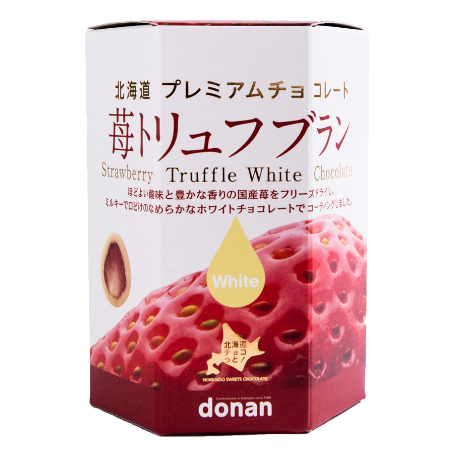 Strawberry Truffle White Chocolate 120g