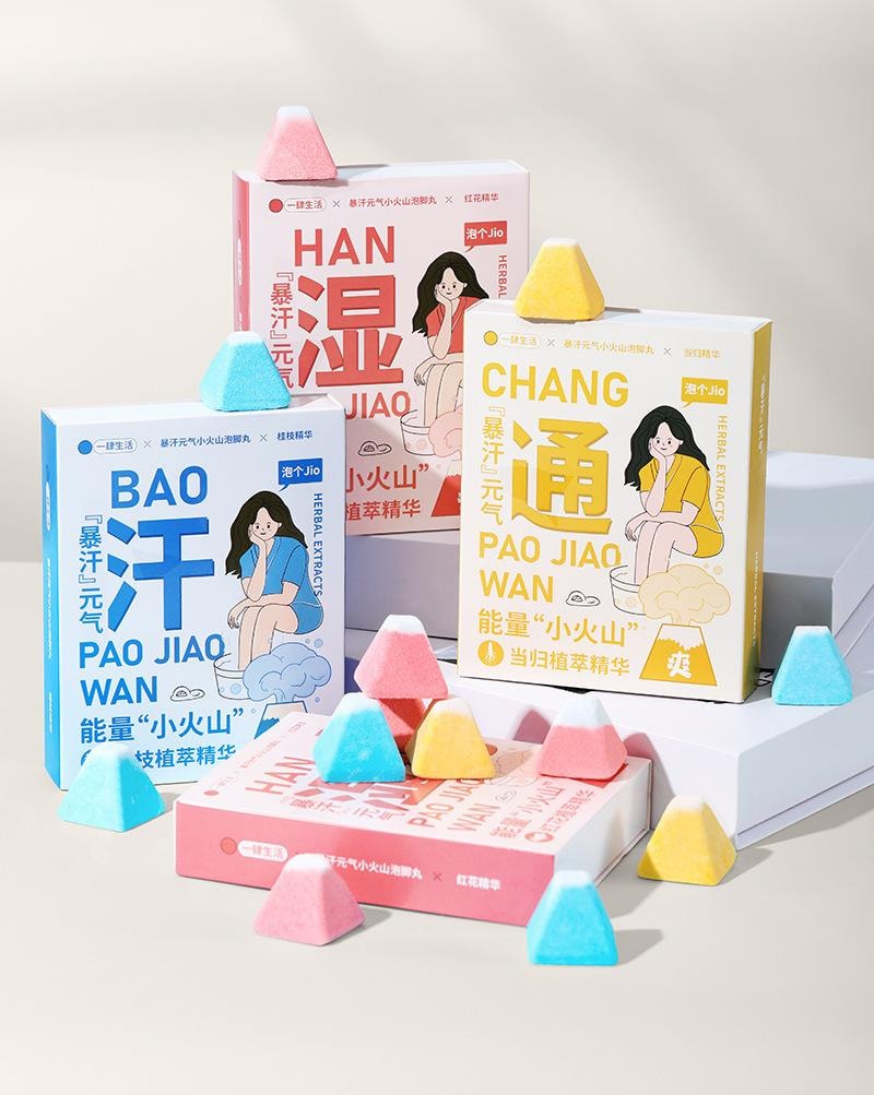 Intense Sweating Foot Soak Pills Relieves Dampness & Insomnia 15*12- Cinnamon Twig Extract 1 box