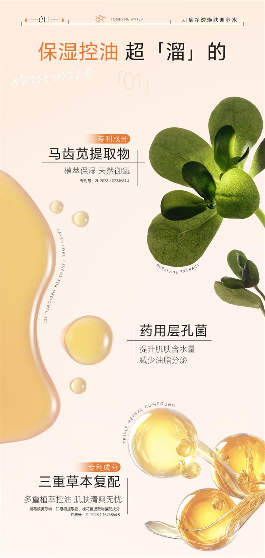 【中国直邮】ELI B5肌底净透焕肤调养水 去闭口精粹水 泛醇保湿滋润舒缓敏感肌烟酰胺提亮 200ml/瓶