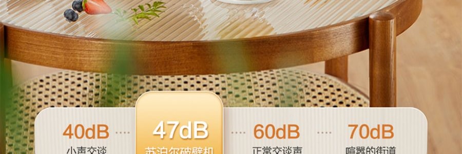 蘇泊爾SUPOR 破壁機豆漿機攪拌機 高速降噪靜音加熱 1.5L HBR702US【新爆款帶罩靜音首發特價】