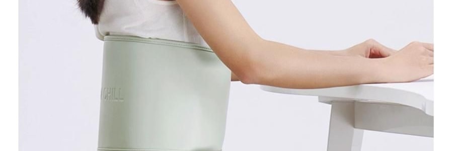 7C七西 腰部按摩器按摩腰带 热敷舒缓劳损腰托突出护腰带腰椎仪 远山紫R31