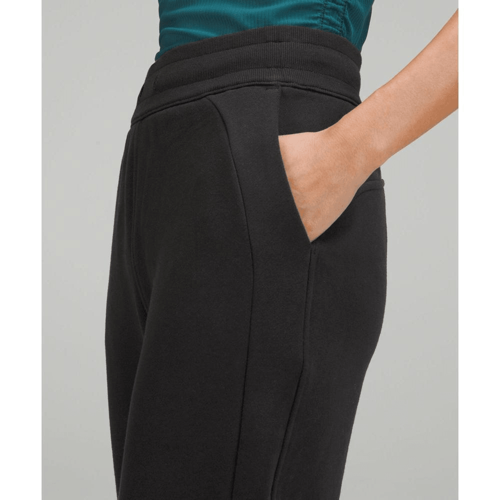 LULULEMON||Scuba 女士高腰寬鬆運動褲 *亞洲版||Black XL LW5FH1A