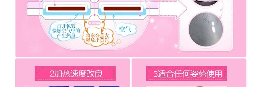 日本KAO花王 新版花王蒸汽眼罩 緩解疲勞去黑眼圈 #洋甘菊香型 12枚入