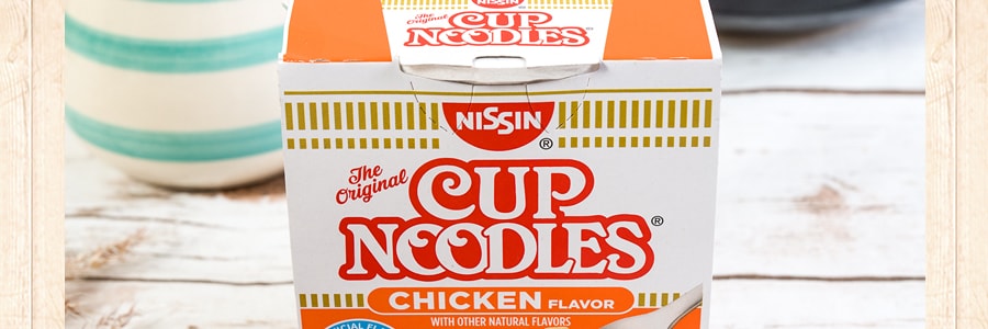 日本NISSIN日清 合味道 杯装方便面 鸡汤味 64g