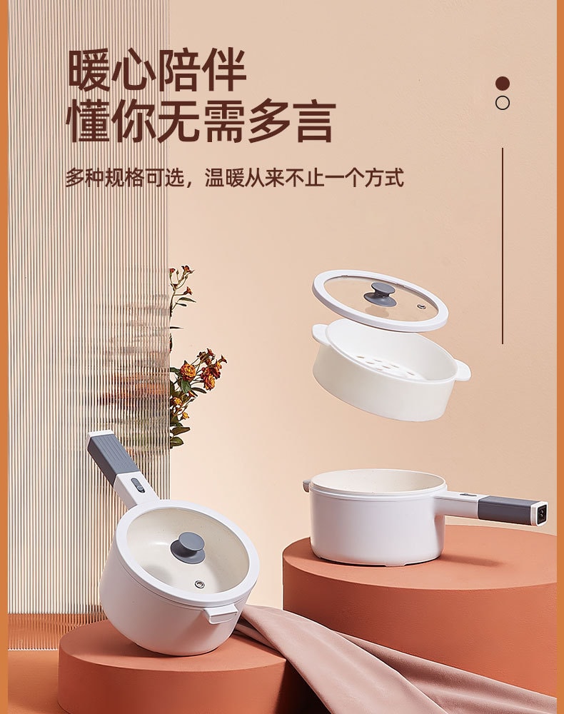 Multifunctional Ceramic Electric Stew Pot Chinese Style Health Pot Pink  1Piece - Yamibuy.com
