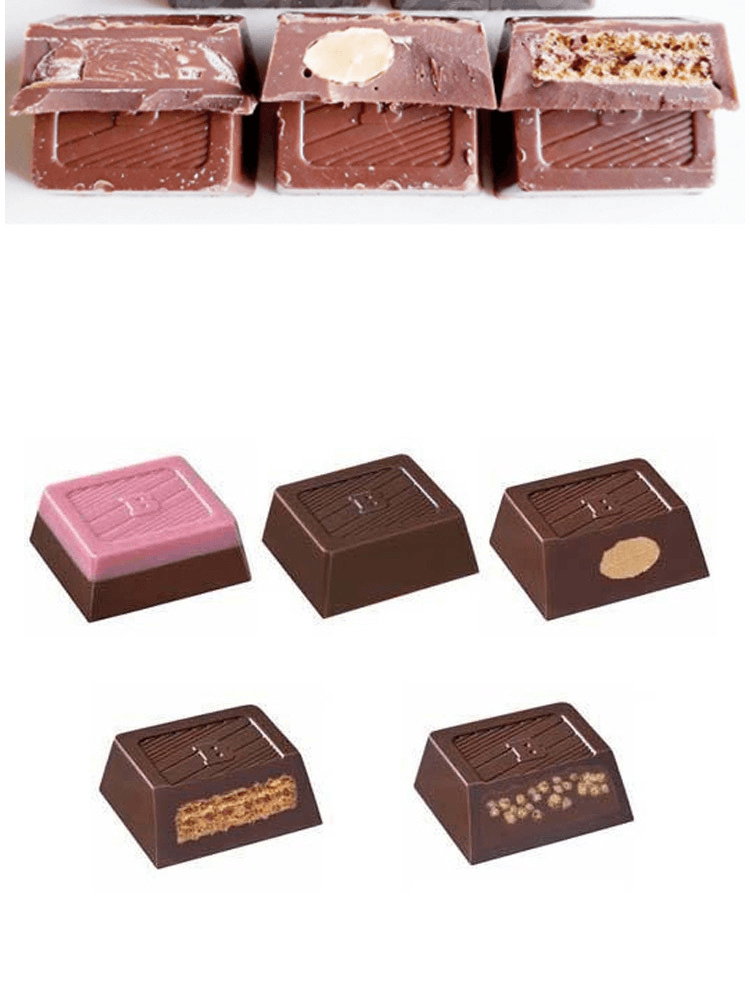 【日本直邮】BOURBON布尔本 5种口味夹心巧克力 139g