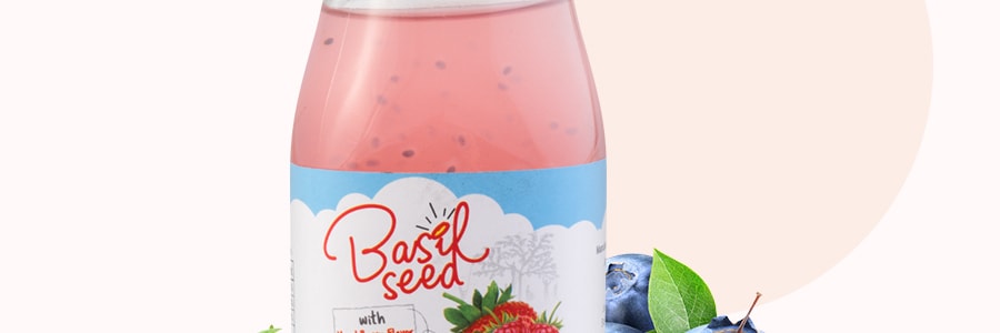巴西玛雅 兰香子果饮 草莓蓝莓混合味 280ml 减肥食物兰香子 加强饱腹感 瘦身利器