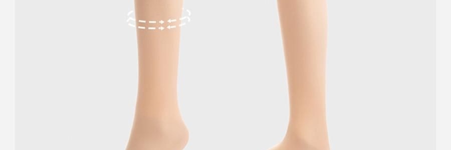 小野和子 雙層光腿神器 緊身褲絲襪 第5代 薄絨 連腳-自然-長