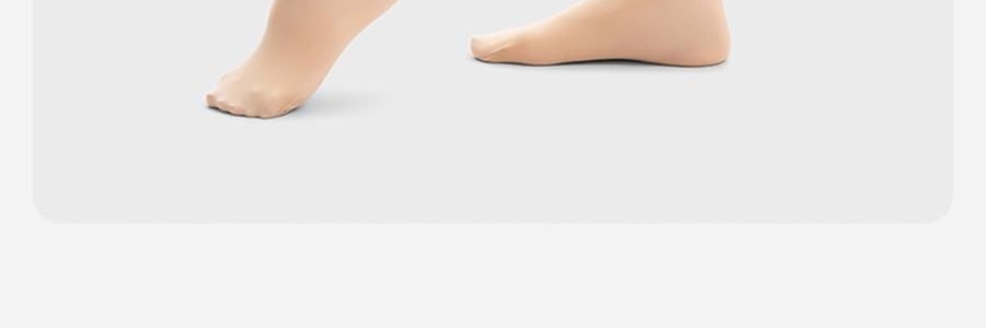 小野和子 雙層光腿神器 緊身褲絲襪 第5代 薄絨 連腳-自然-長