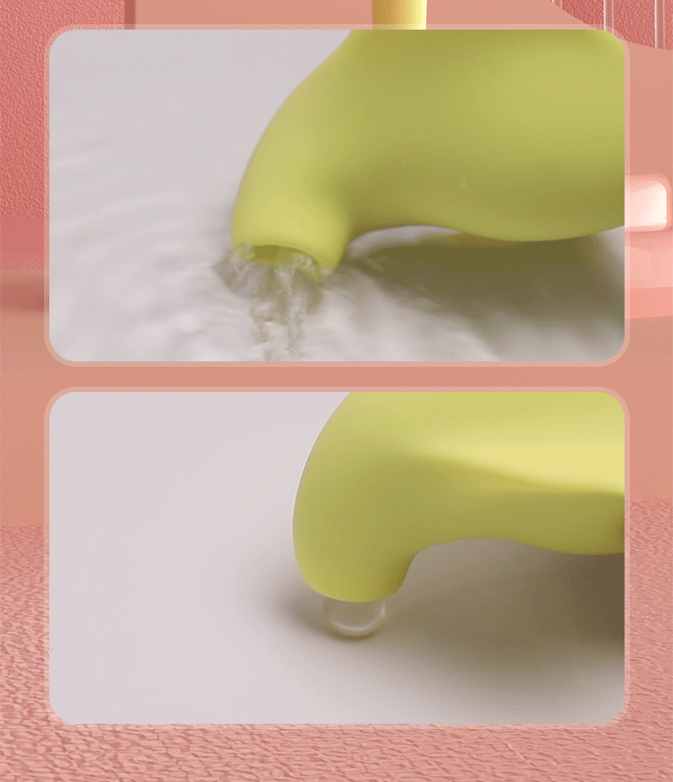  斯慕 魔鬼魚 雙頭振動器 多頻舔吸 9種頻率 81種玩法 黃色 單裝