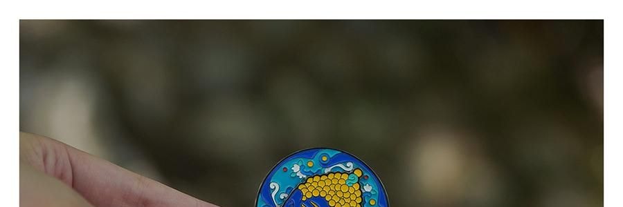 灵隐祈福 药师佛转转佛冰箱贴 磁吸装饰贴 身体健康 112*112*21mm