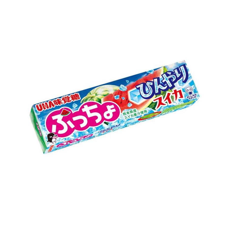 【日本直邮】UHA悠哈 味觉糖 果汁夹心软糖 西瓜味 10粒