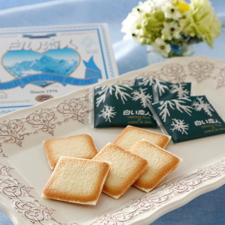 【日本直郵】ISHIYA石屋製菓 北海道白色戀人巧克力夾心餅乾 黑白混合24枚入禮必備