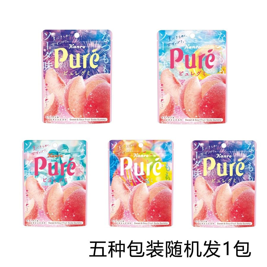 Pure Gummy Candy Summer Peach Soda Flavor 52g/bag - Yami.com