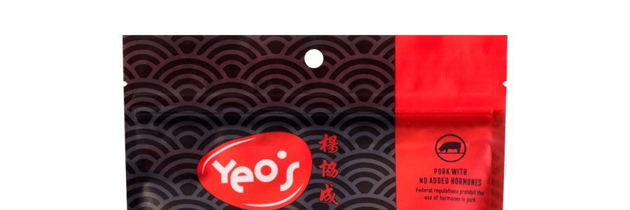 新加坡YEOS楊協成 風味豬肉乾豬肉脯 蜜烤味 113.4g