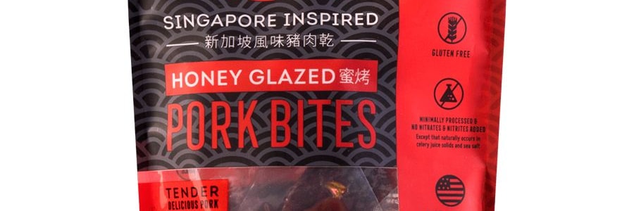 新加坡YEOS楊協成 風味豬肉乾豬肉脯 蜜烤味 113.4g