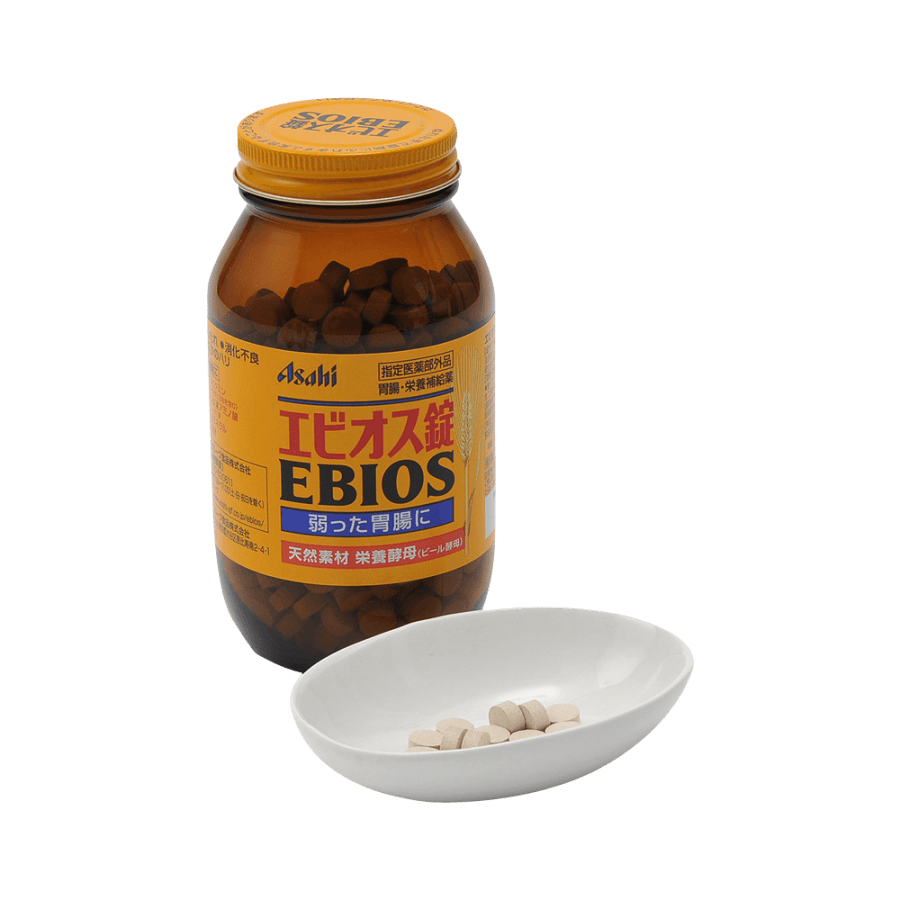 Natural Brewery Yeast Ebios Supplement 600tablets